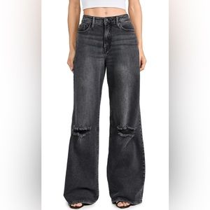 NWT Good American Women's Good Ease Relaxed Jeans